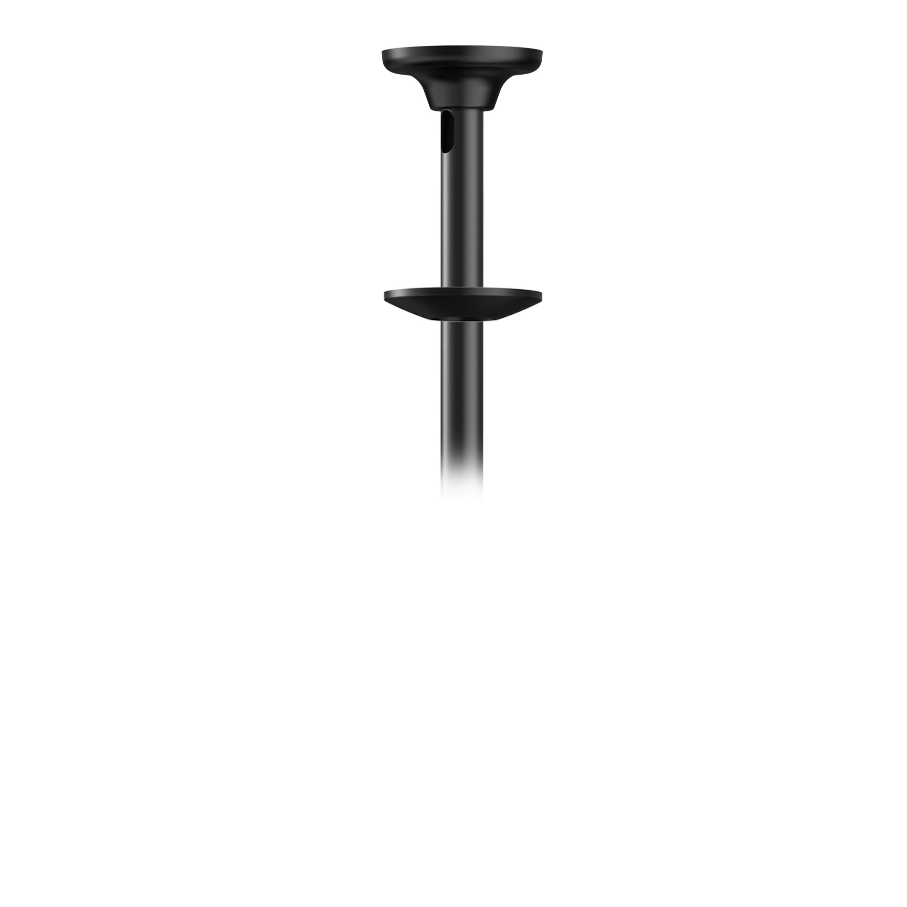 Neomounts FPMA-C340BLACK Supporto monitor/TV a soffitto 32-75" - alt. 106-156 cm